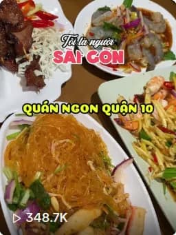 Ảnh bìa video “Quán ngon Quận 10”, 348,7K lượt xem