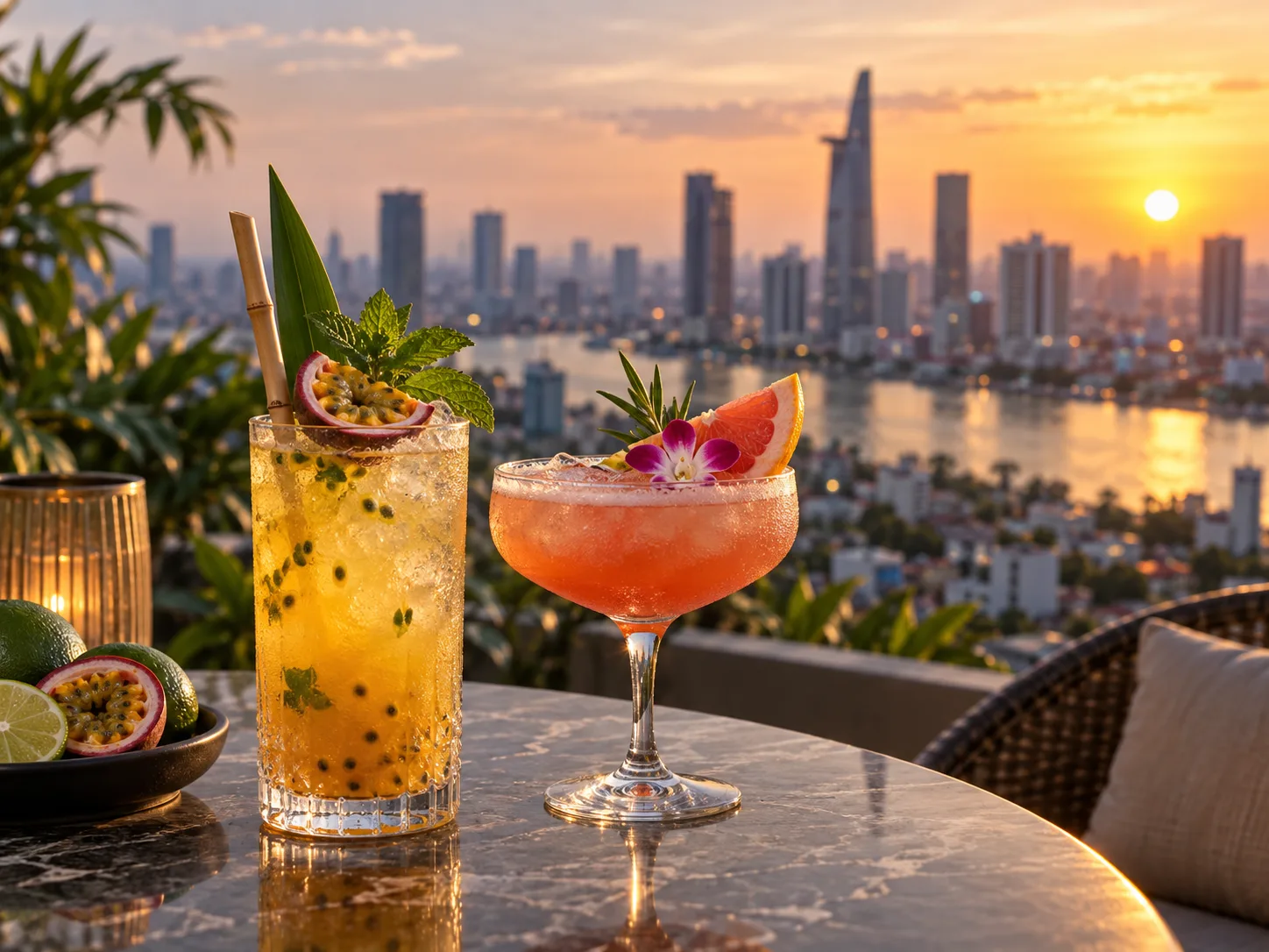 Ảnh minh họa Cocktail pha theo yêu cầu