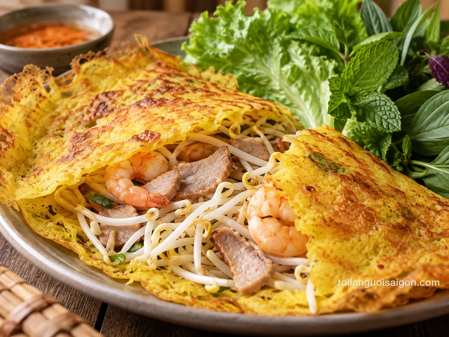 Ảnh minh họa Bánh xèo tôm thịt