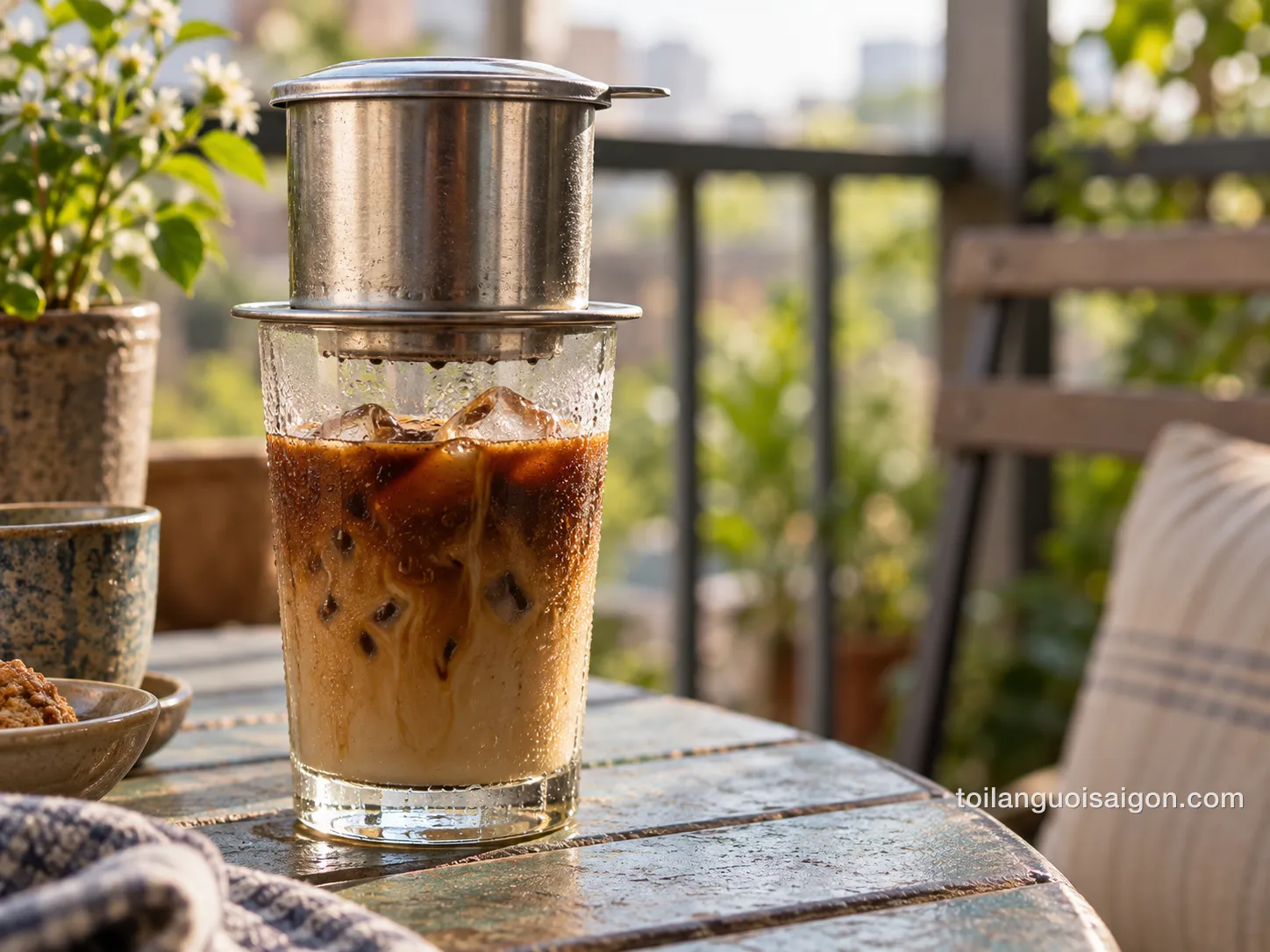 Ảnh minh họa Cà phê view phố