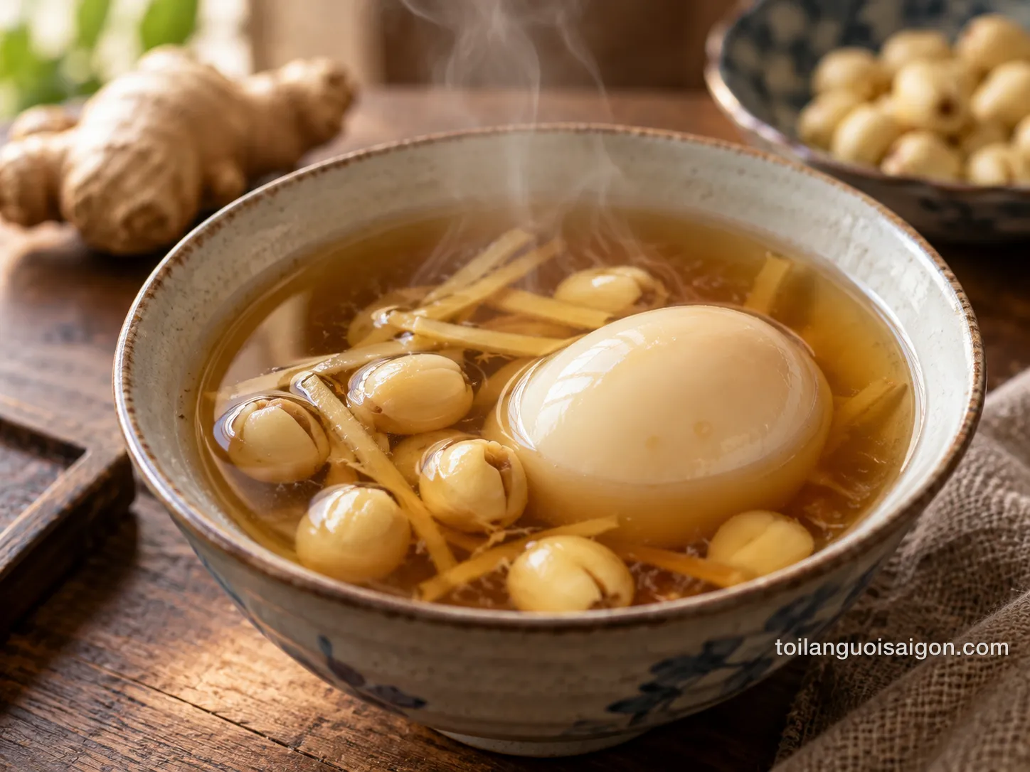 Ảnh minh họa Chè hột gà trà