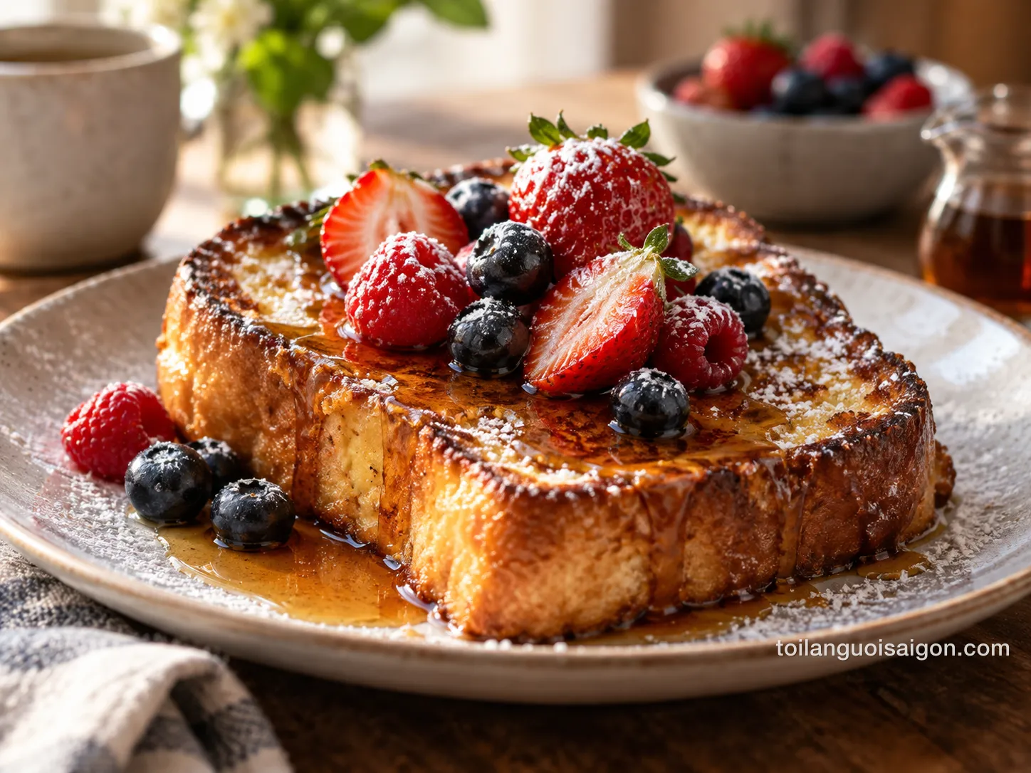 Ảnh minh họa Brioche French Toast