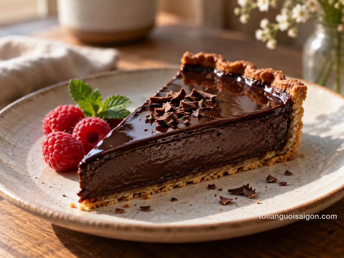 Ảnh minh họa Chocolate Tart