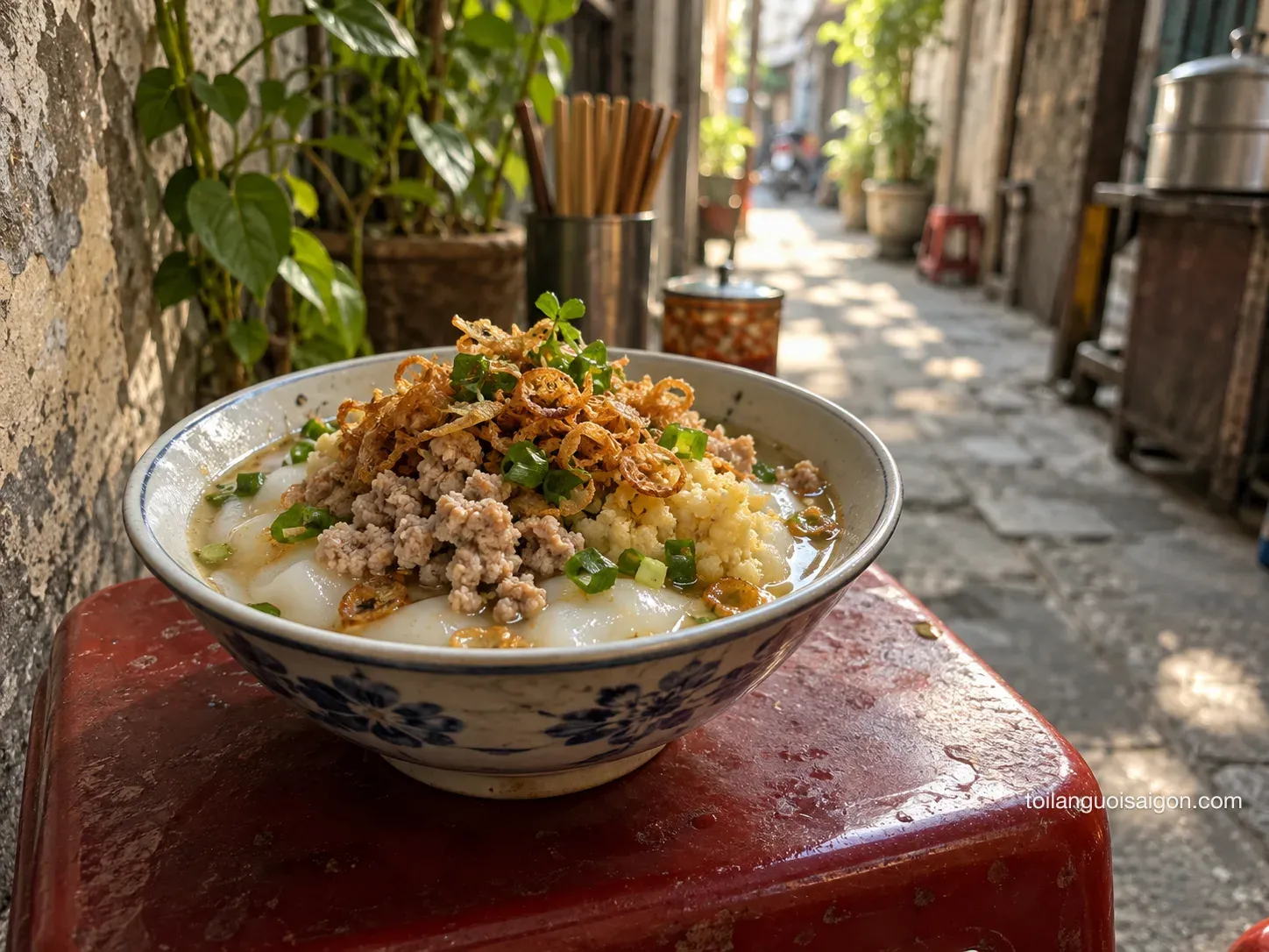 Ảnh minh họa món ăn tại Bánh đúc Phan Đăng Lưu