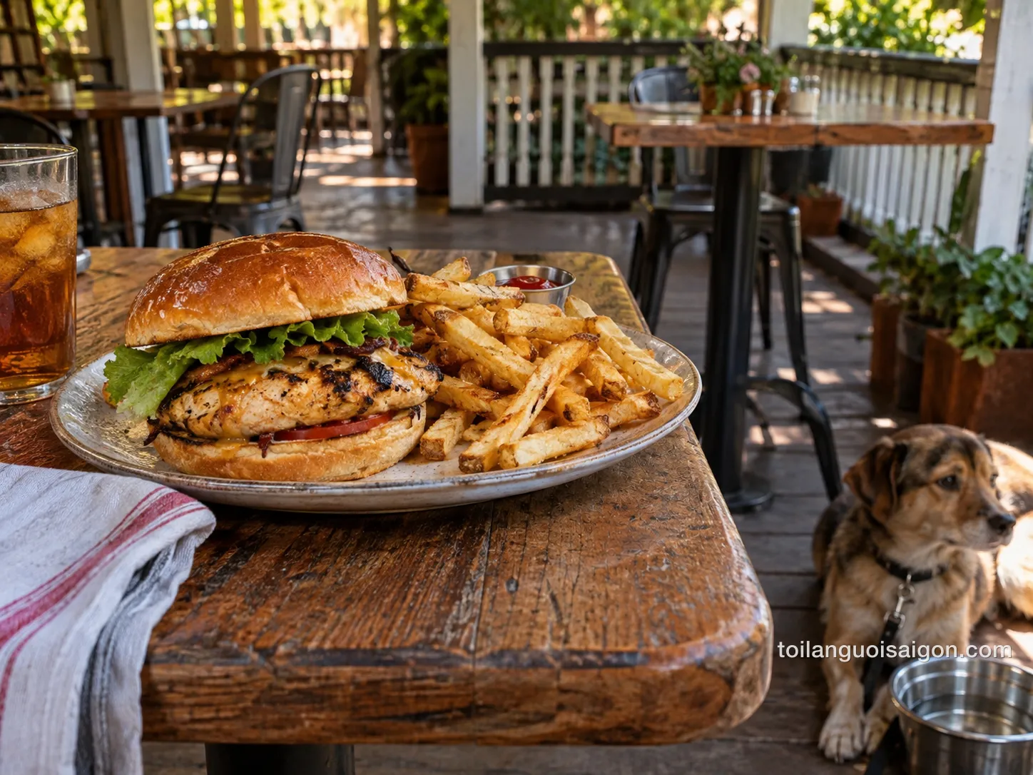 Ảnh minh họa món ăn tại Burger Boss