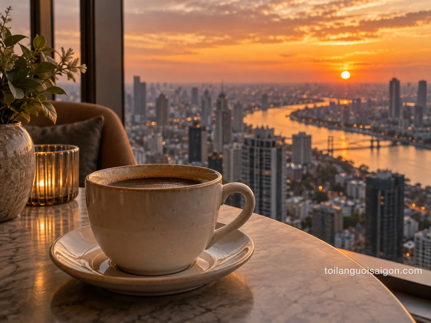 Ảnh minh họa món ăn tại Café EON 51 - Bitexco