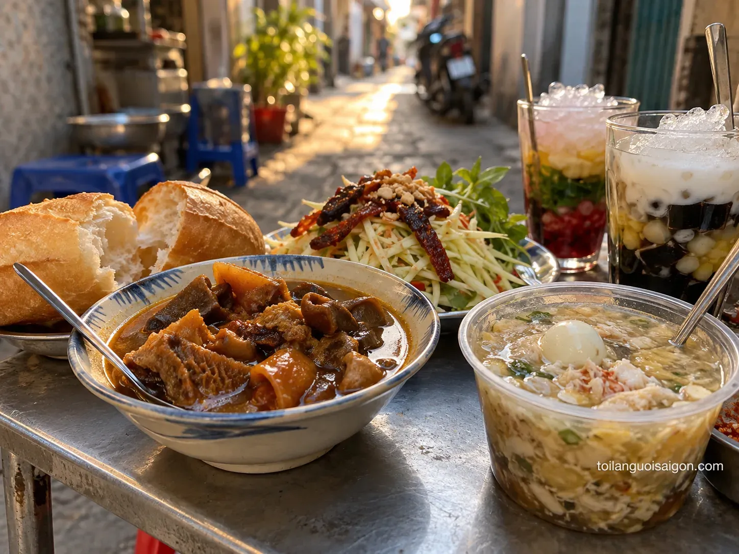 Ảnh minh họa Chợ 200 Xóm Chiếu
