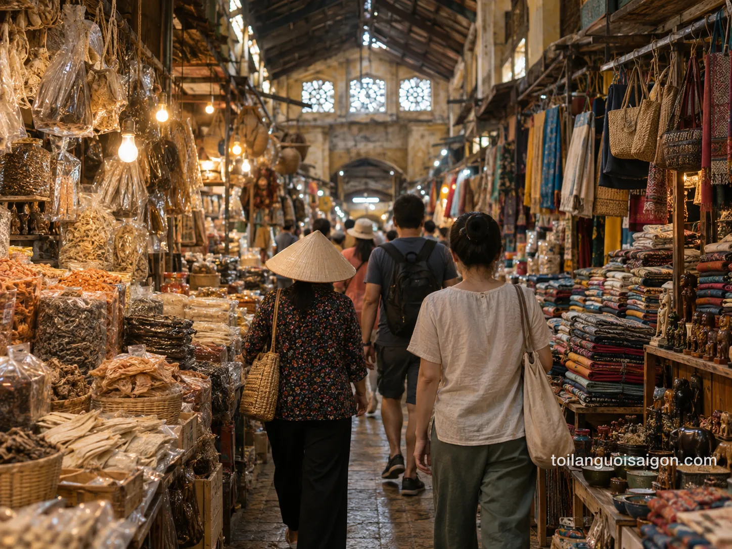 Ảnh minh họa Chợ Bến Thành