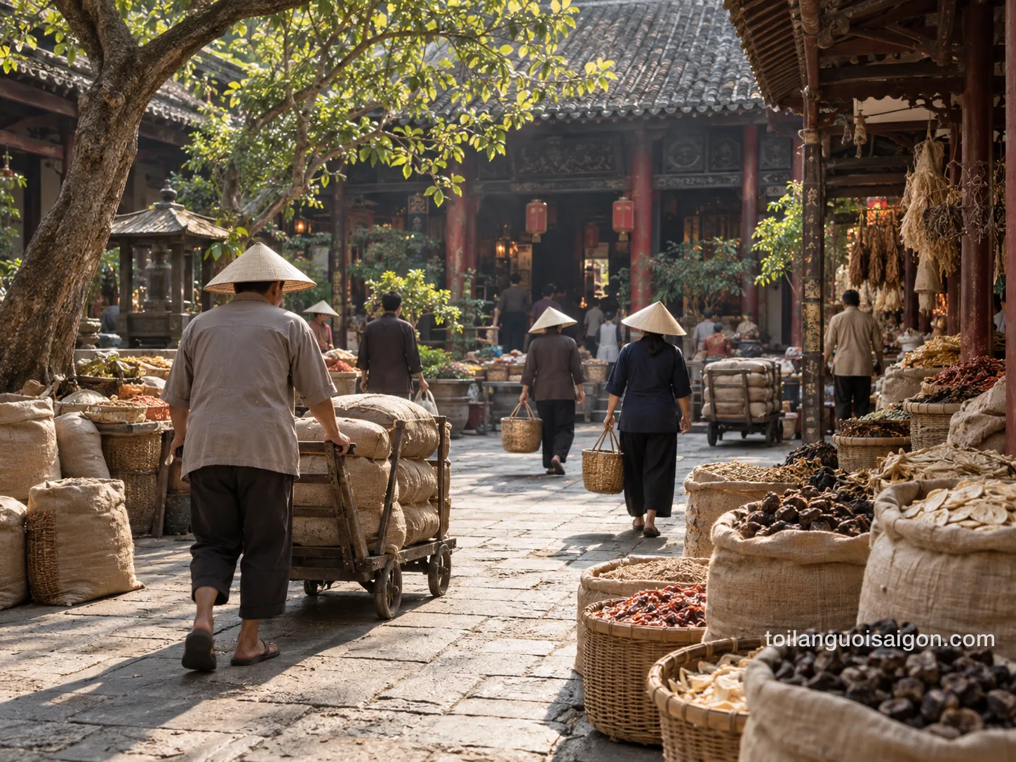 Ảnh minh họa Chợ Bình Tây
