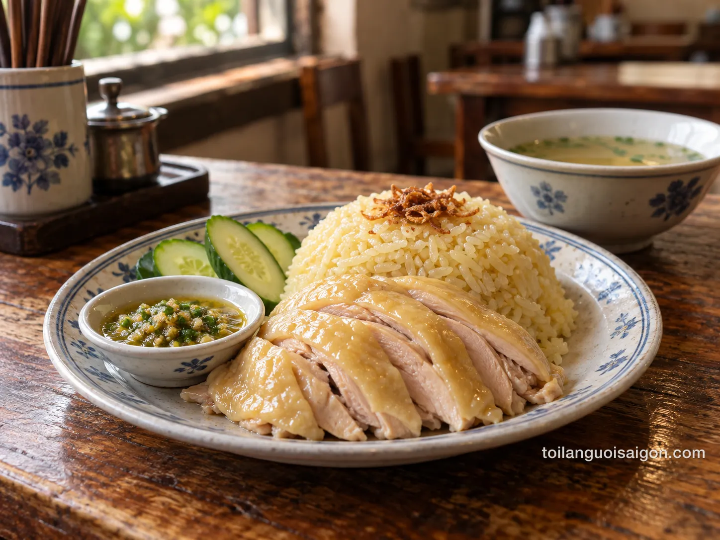 Ảnh minh họa món ăn tại Cơm Gà Đông Nguyên