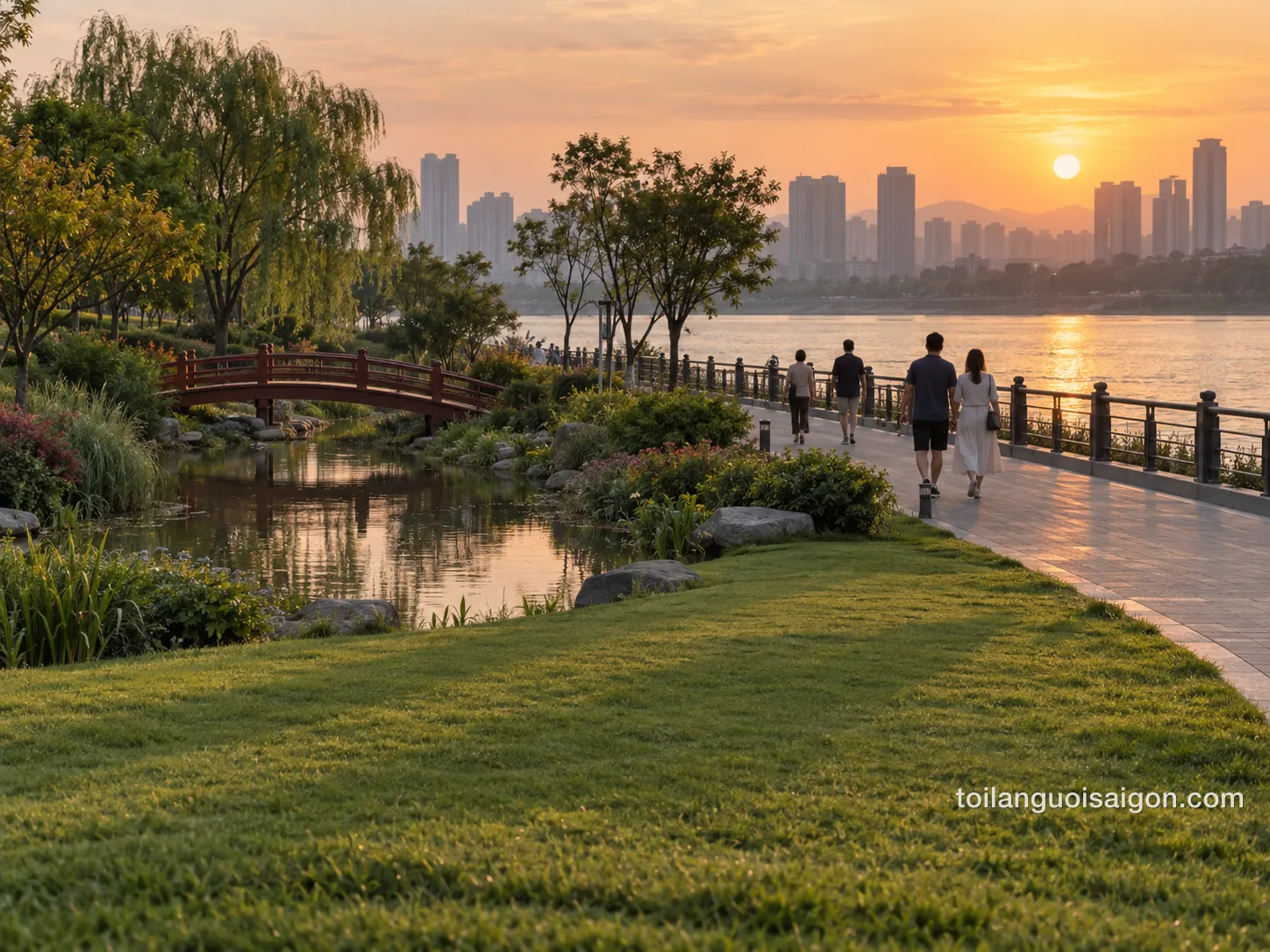 Ảnh minh họa Công viên Vinhomes Central Park