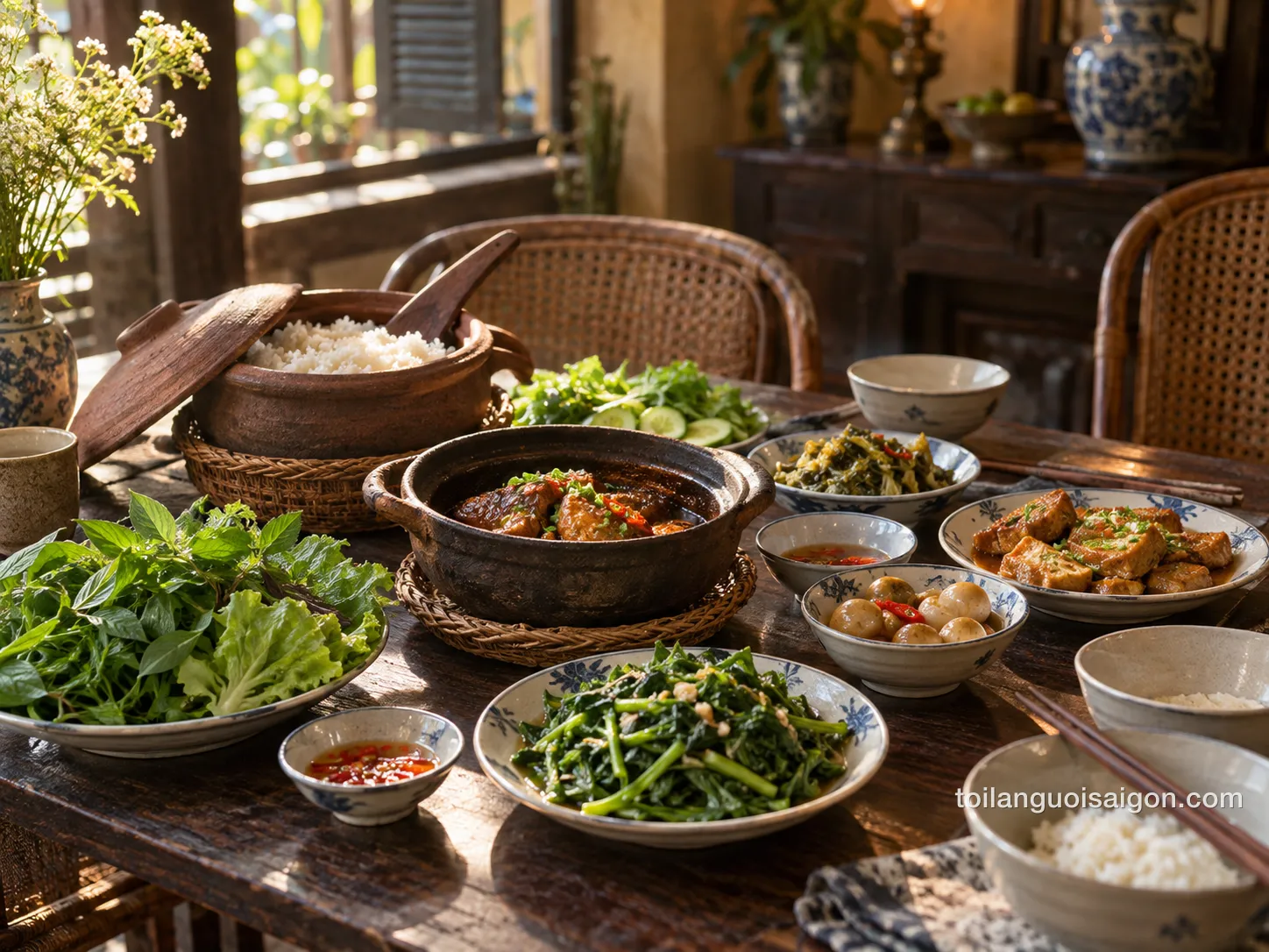 Ảnh minh họa món ăn tại Cục Gạch Quán