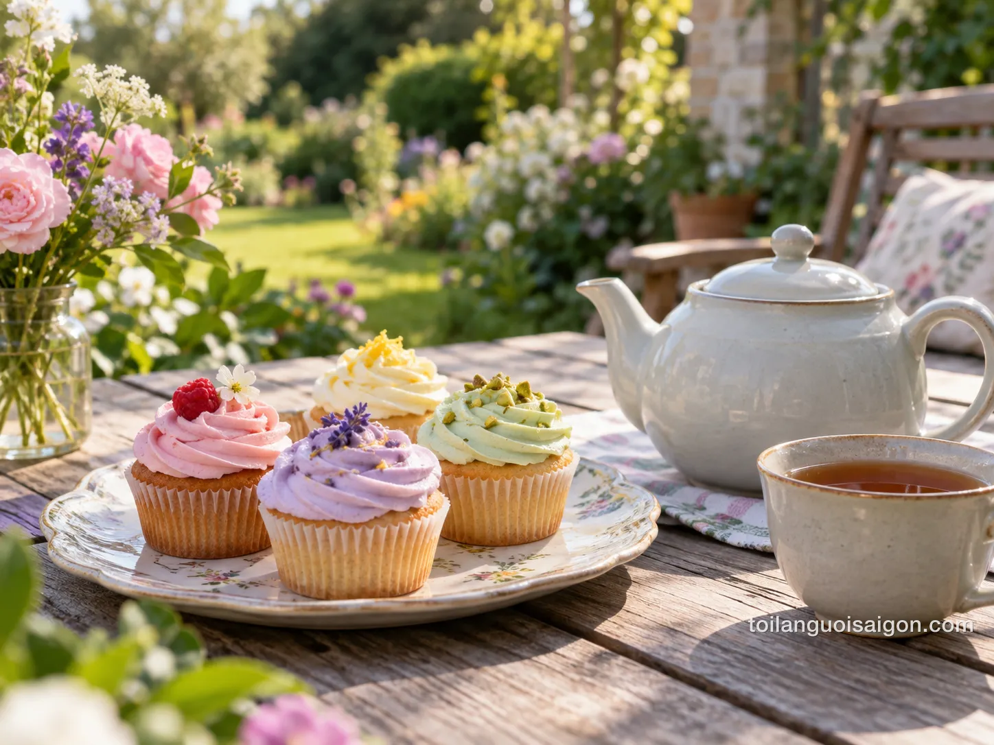 Ảnh minh họa món ăn tại Fly Cupcake Garden