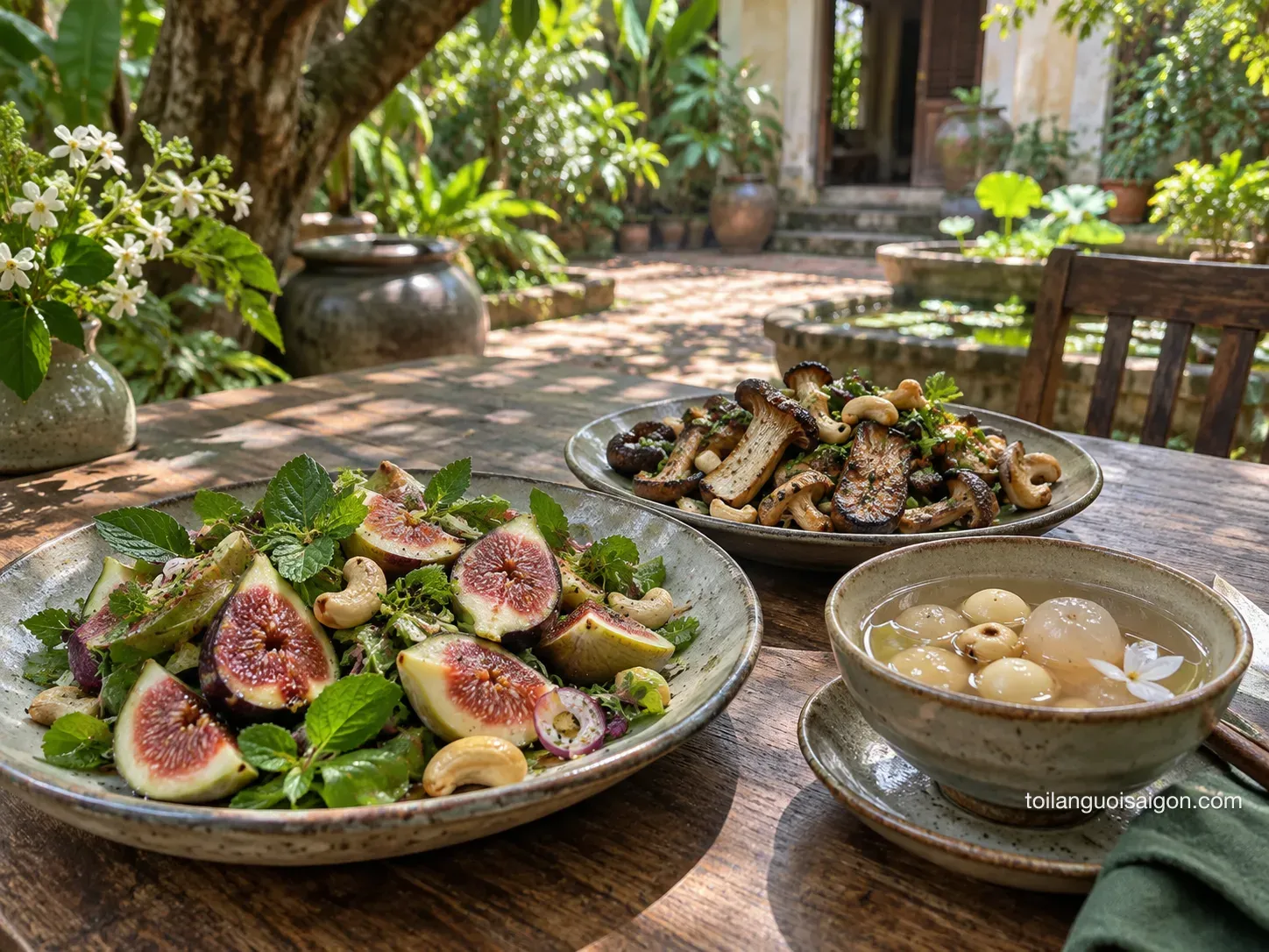 Ảnh minh họa món ăn tại Hum Garden