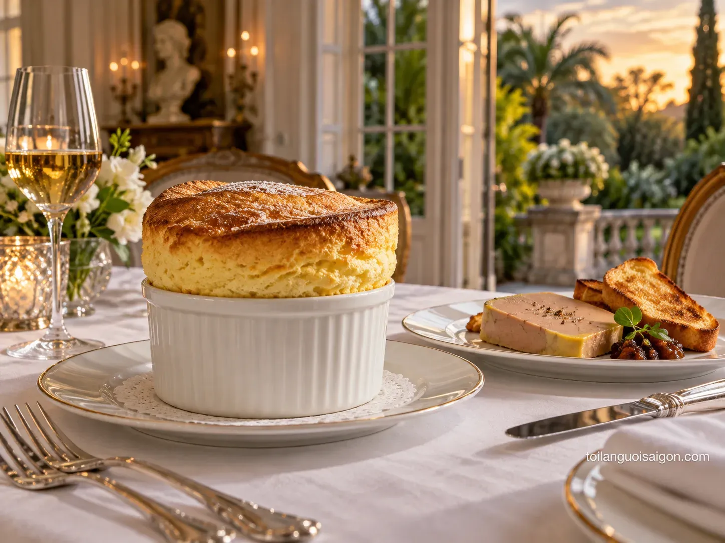 Ảnh minh họa món ăn tại La Villa French Restaurant