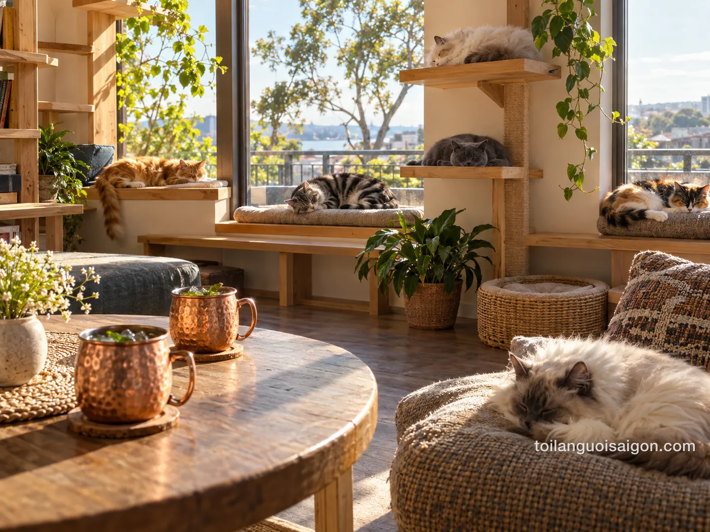 Ảnh minh họa món ăn tại Méo Meo Cat Cafe Quận 1