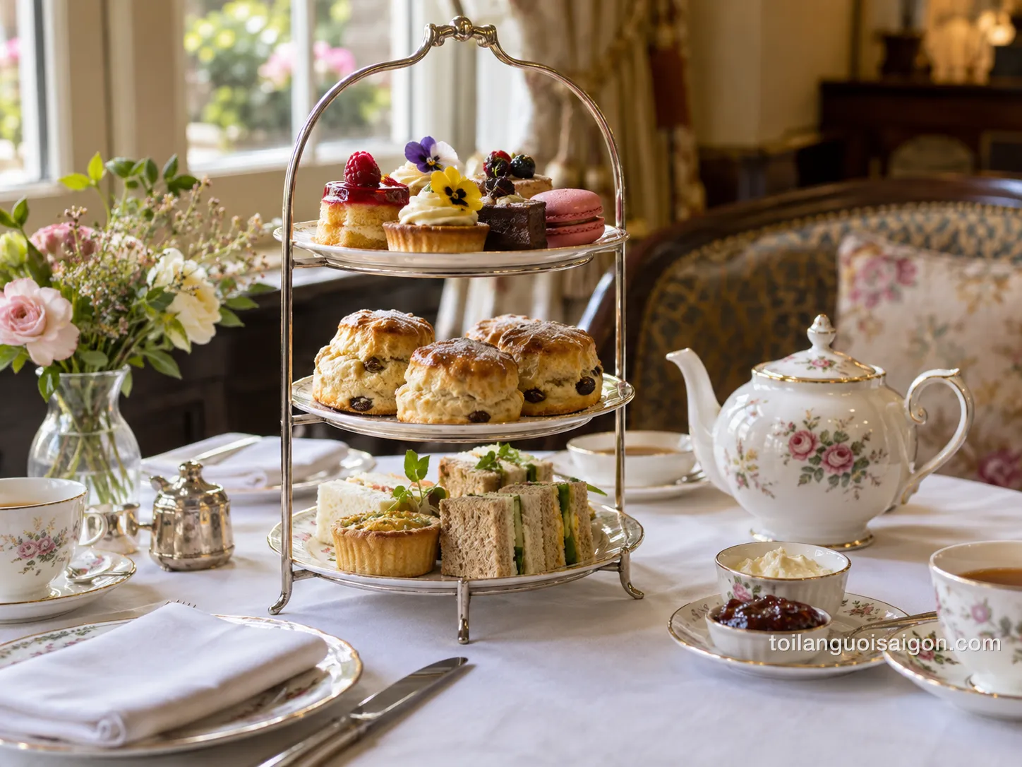 Ảnh minh họa món ăn tại Partea - English Tearoom