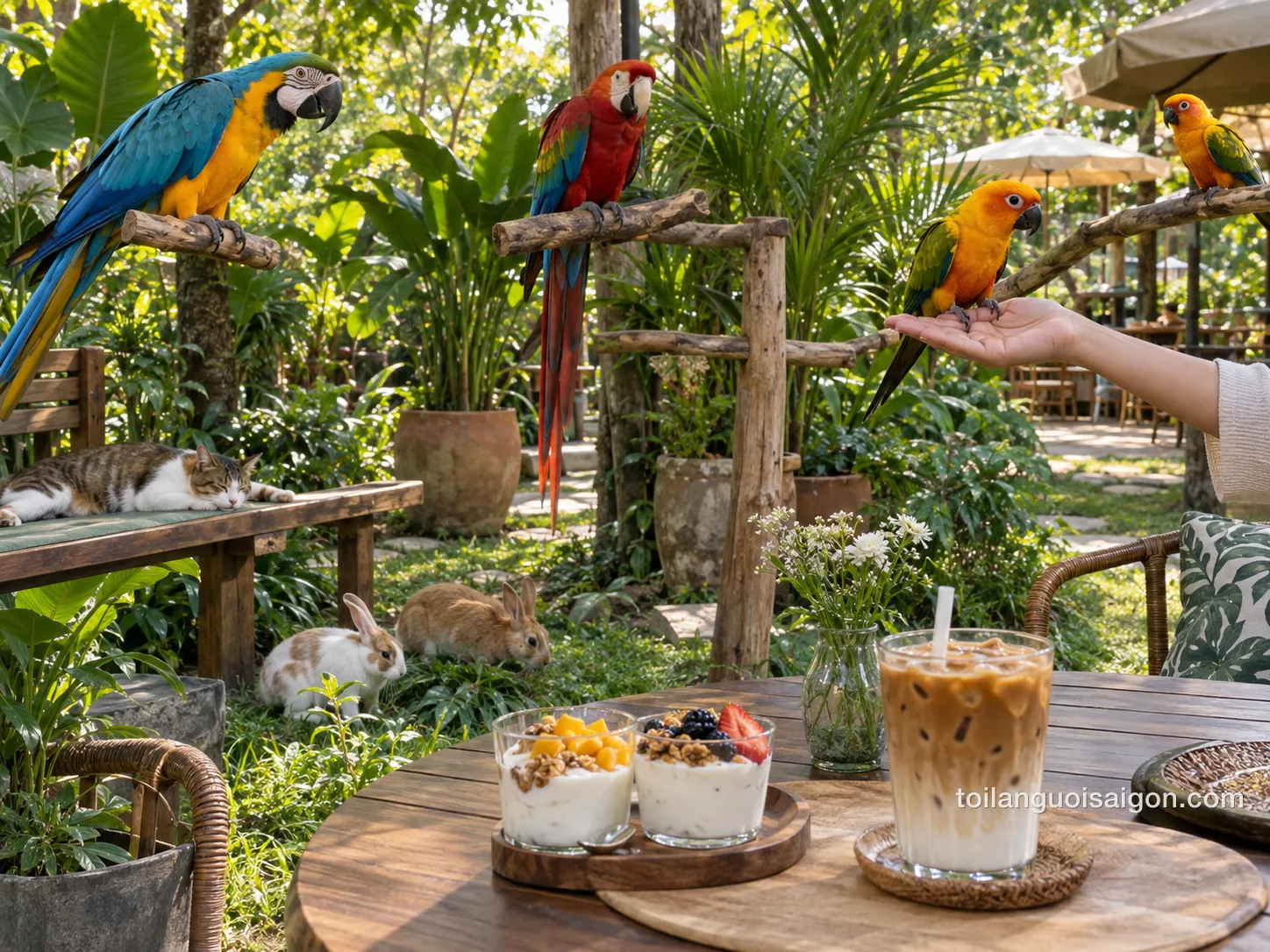 Ảnh minh họa món ăn tại Pet Me Coffee