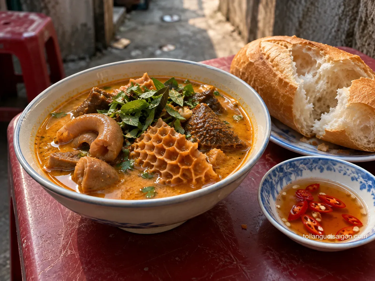Ảnh minh họa món ăn tại Phá Lấu Dì Nũi