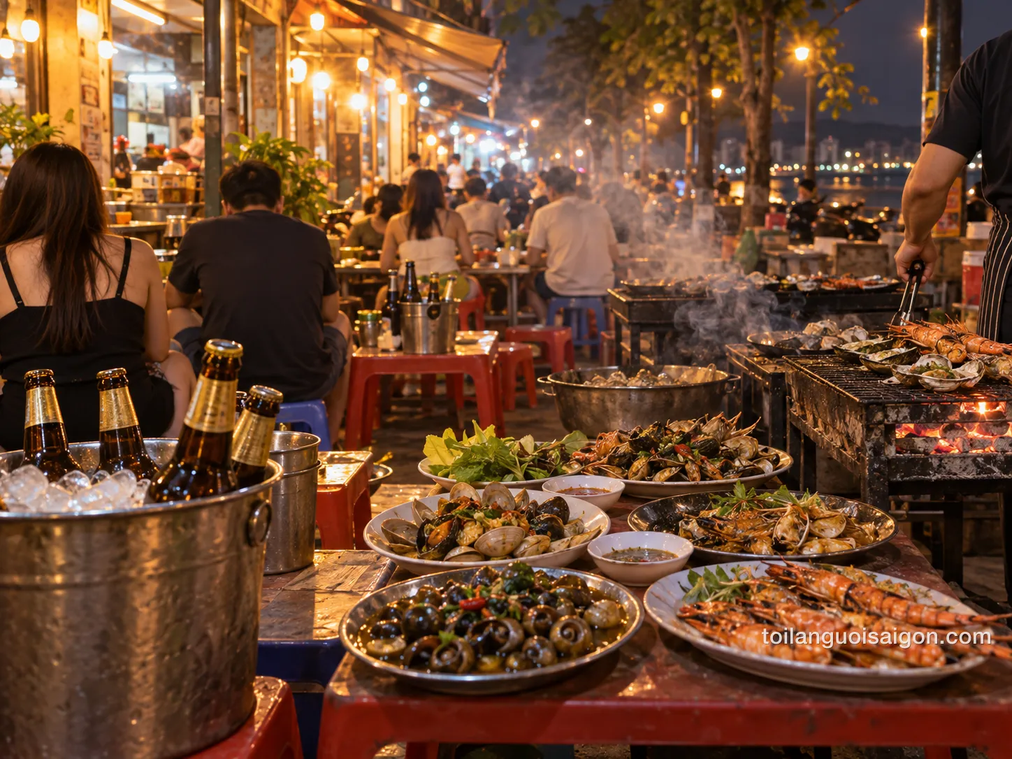 Ảnh minh họa Phố ẩm thực Vĩnh Khánh