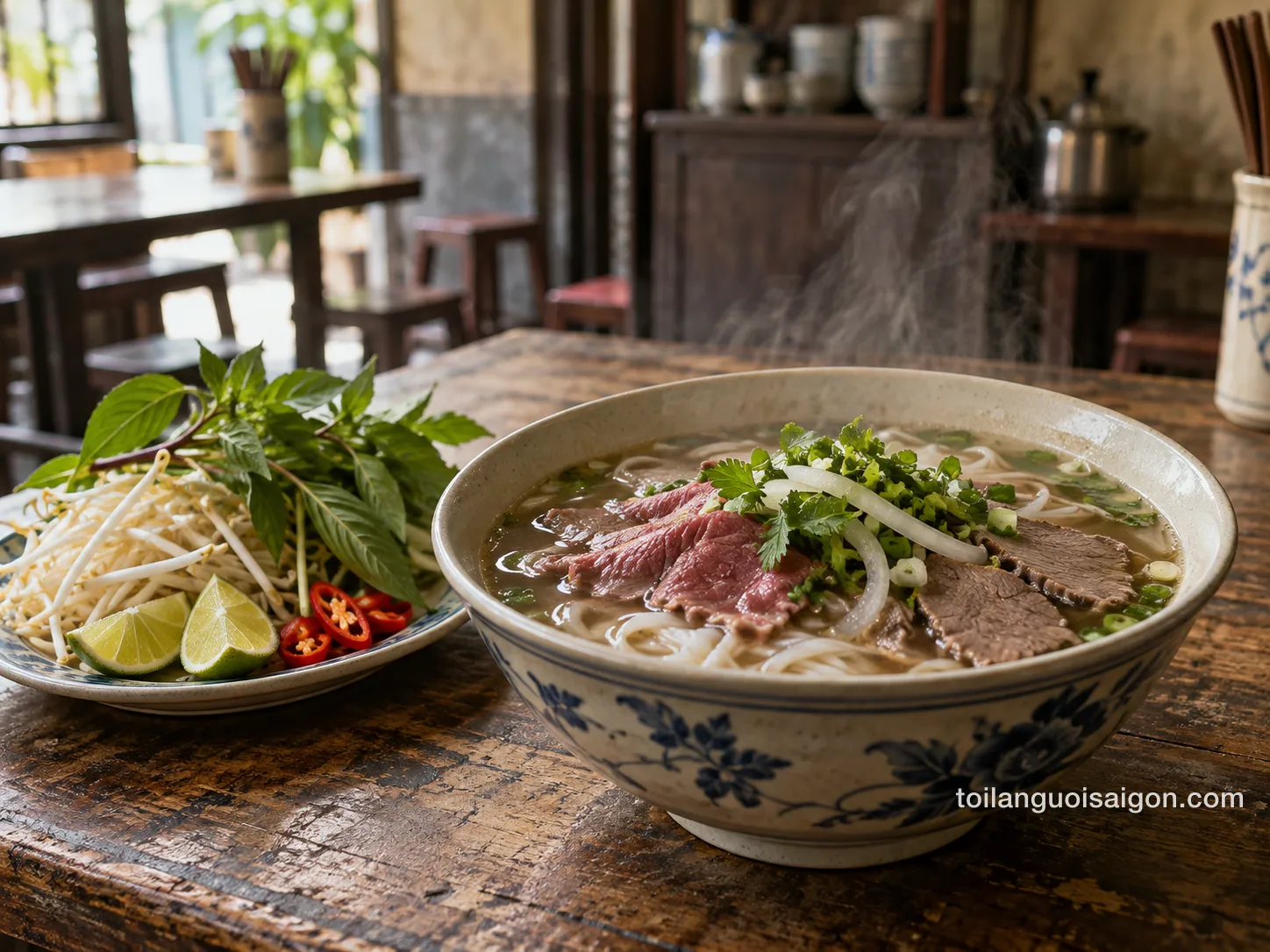 Ảnh minh họa món ăn tại Phở Hòa Pasteur