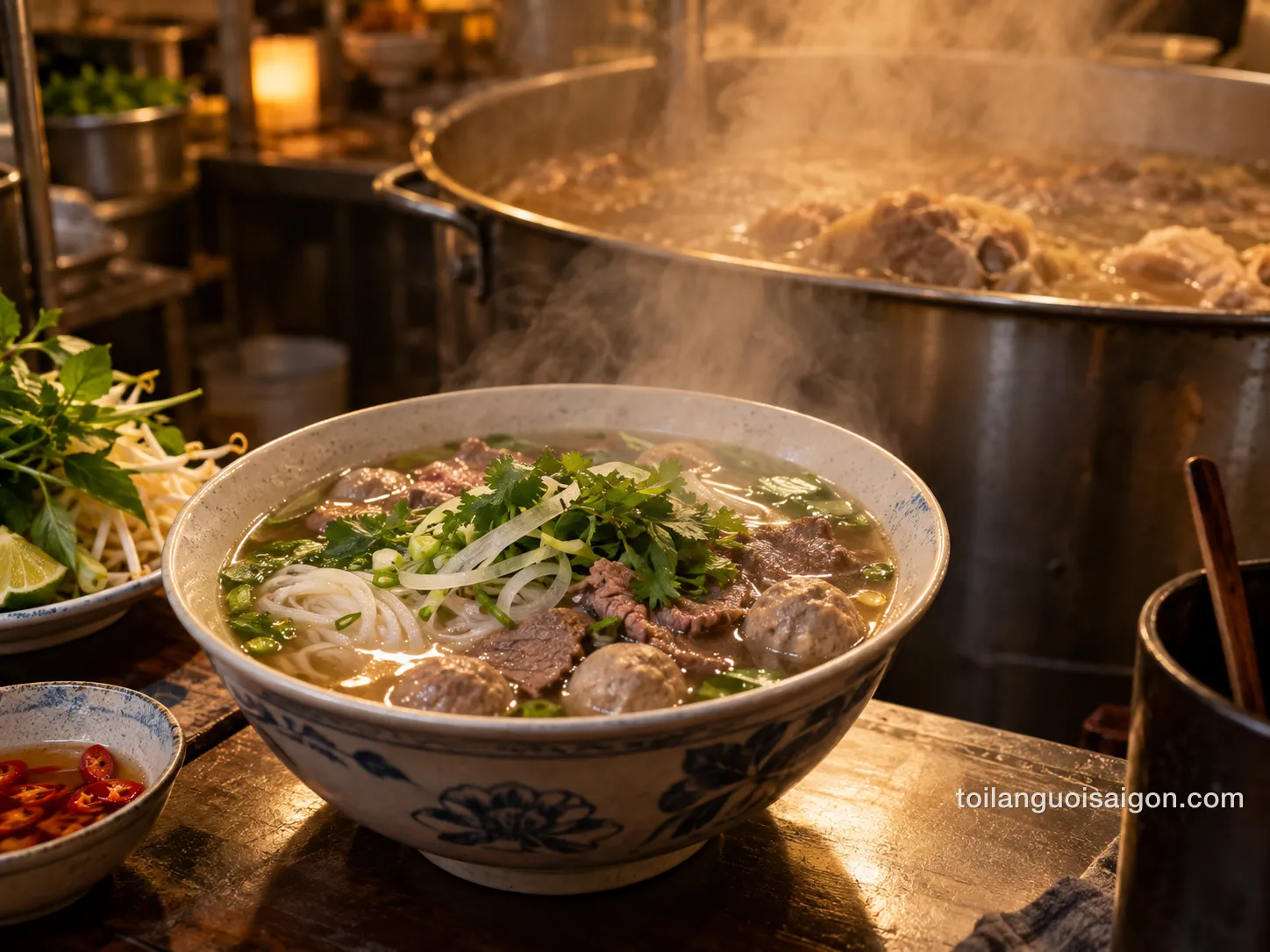 Ảnh minh họa món ăn tại Phở Lệ