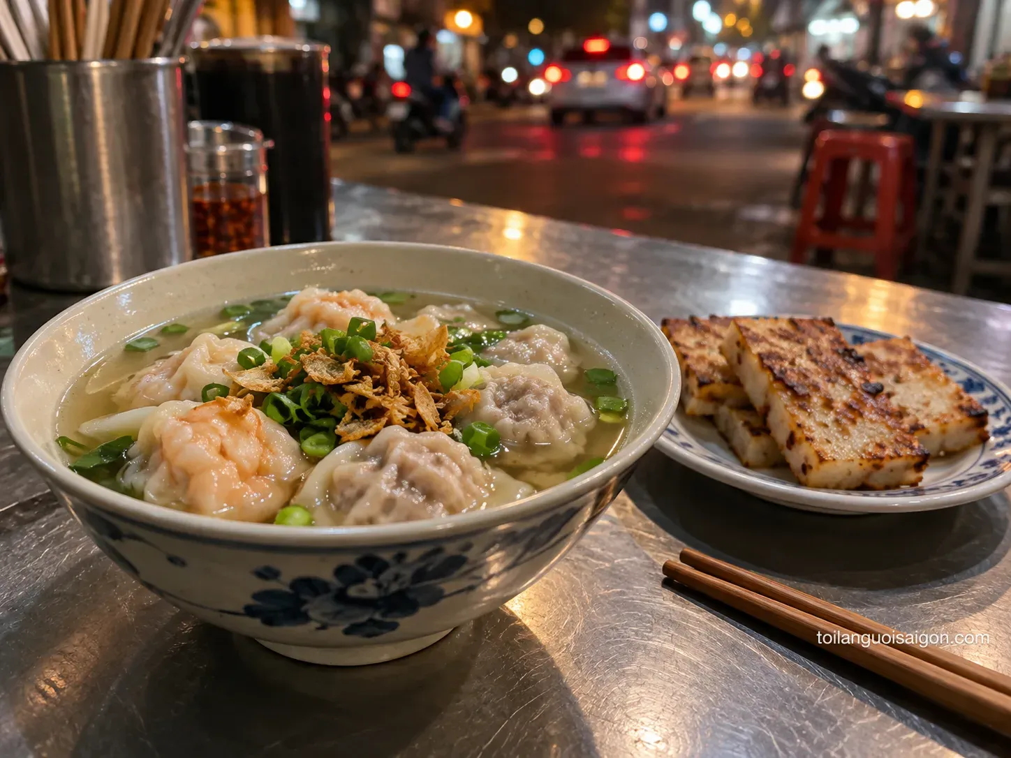 Ảnh minh họa Phố sủi cảo Hà Tôn Quyền