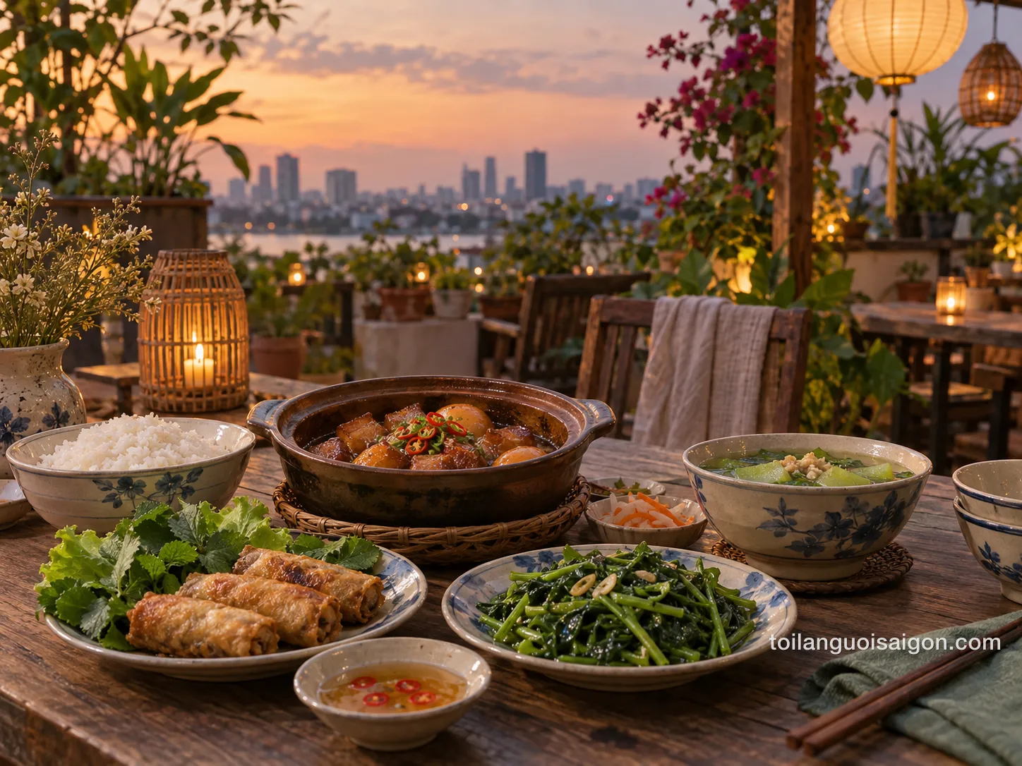 Ảnh minh họa món ăn tại Secret Garden Restaurant